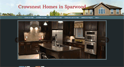 Desktop Screenshot of crowsnesthomes.net